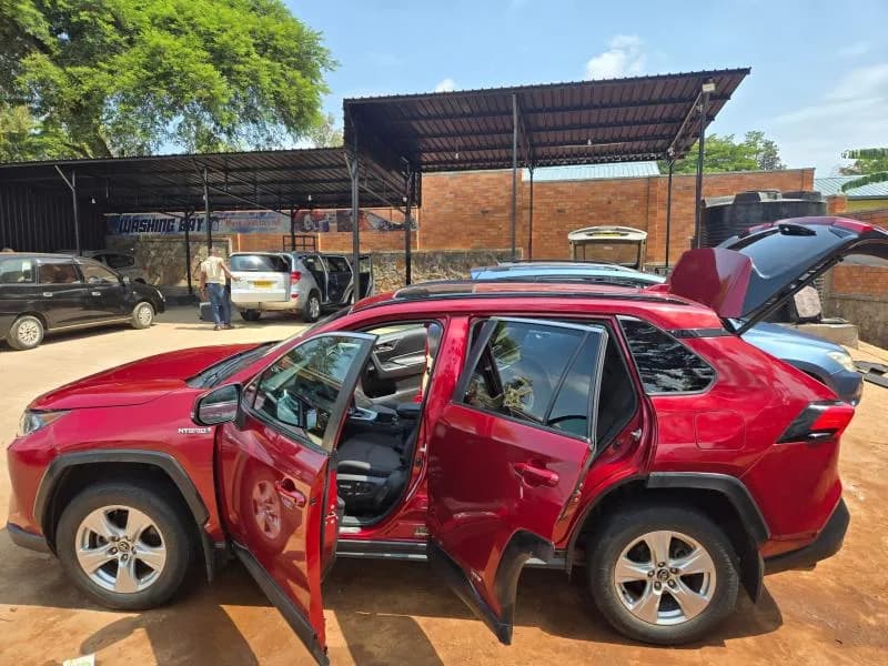 Kigali car rental - Toyota RAV4 for hire in Kigali Rwanda
