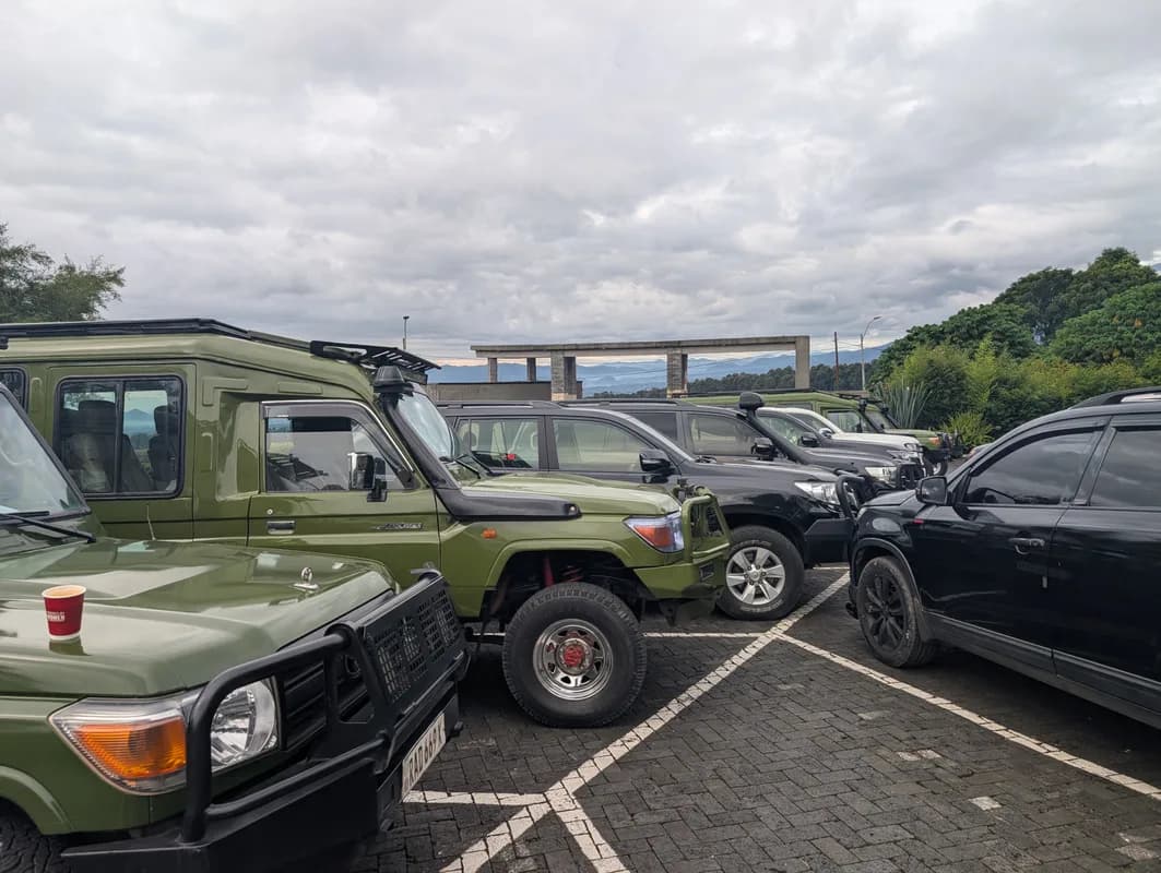 Kigali car rental - Toyota land cruiser for hire in Kigali Rwanda
